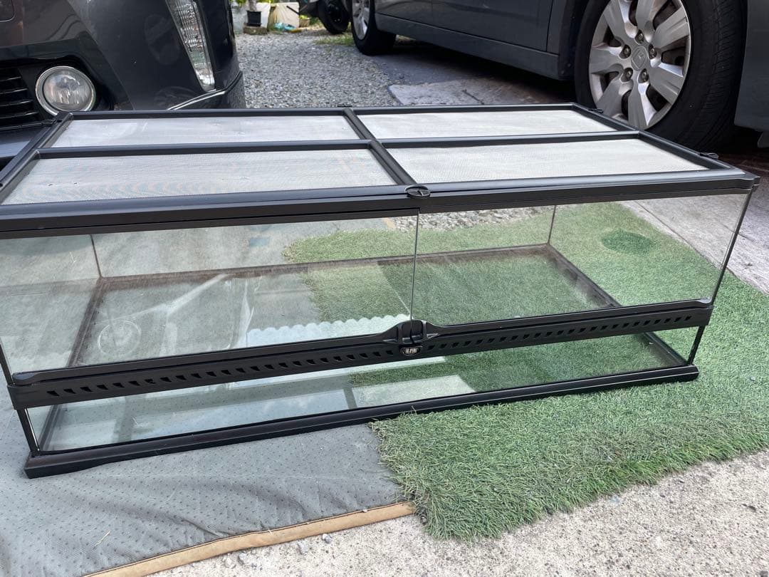 たのメル便発送 GEX グラステラリウム9030 爬虫類 ガラス ケージ